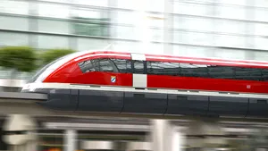 Trenul-fulger ce se poate deplasa cu 600 km/h, inaugurat în China VIDEO