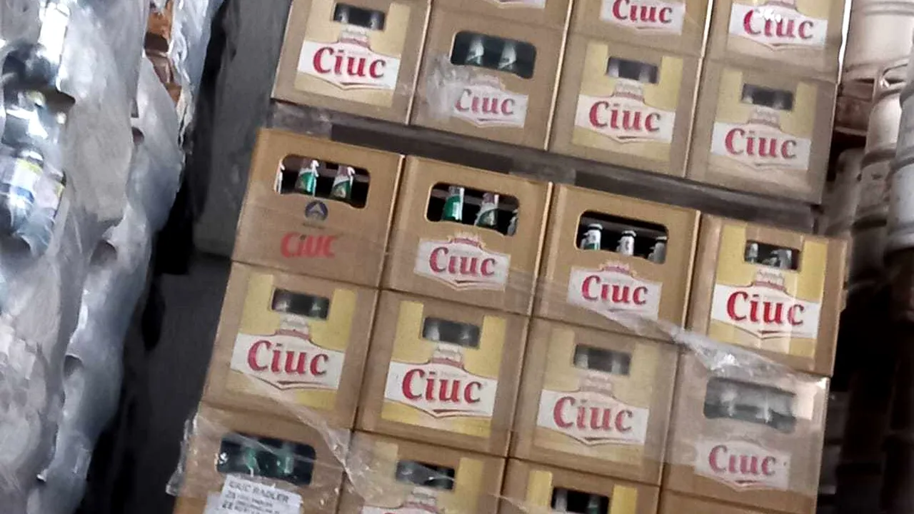 ANPC, controale după ce consumatorii s-au plâns de berea Ciuc cu capace ruginite