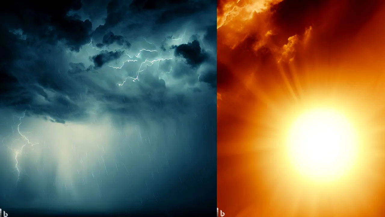 Vijelii, ploi grindină şi caniculă anunţate de meteorologi.Cod Galben de căldură în Bucureşti 