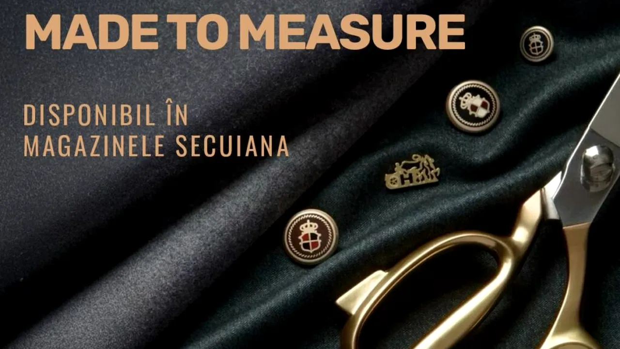 Secuiana aduce eleganța personalizată mai aproape de clienți prin noul program „Made to Measure”