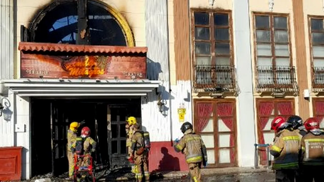 Incendiu tragic în 3 cluburi de noapte din Murcia, Spania. Acţiunile salvatorilor continuă