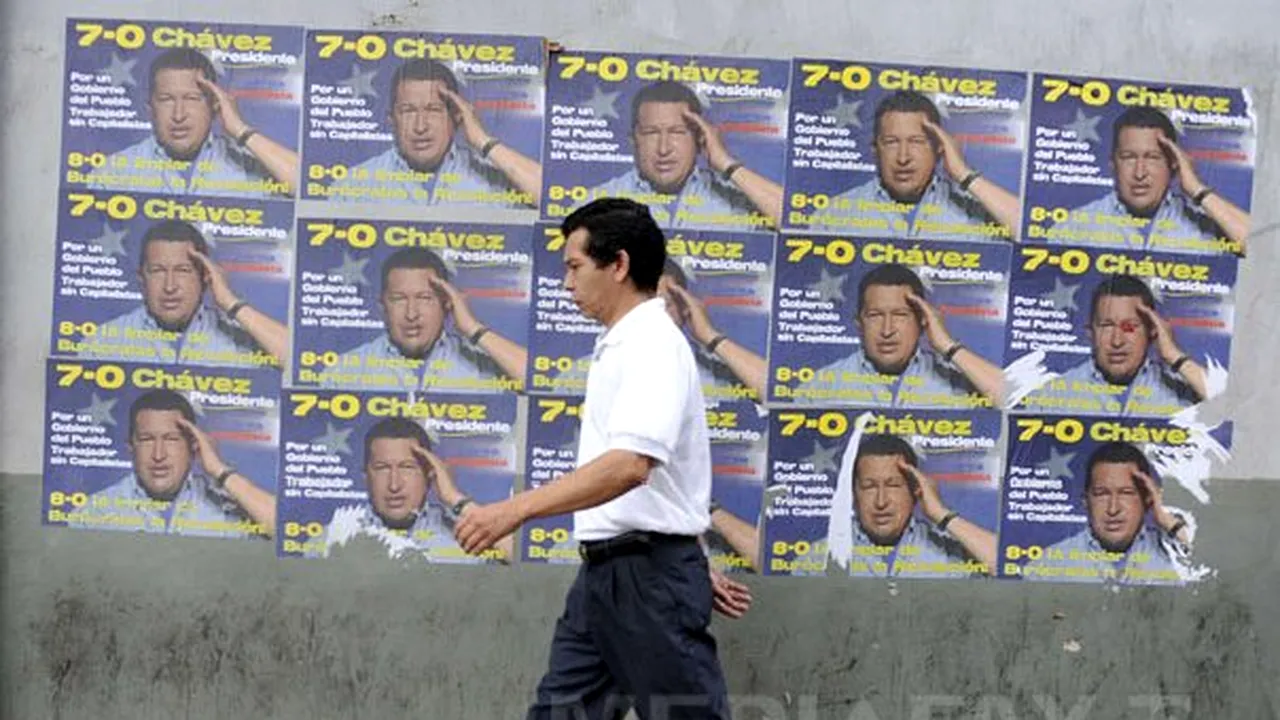 ALEGERI PREZIDENŢIALE ÎN VENEZUELA: Hugo Chavez are cinci contracandidaţi