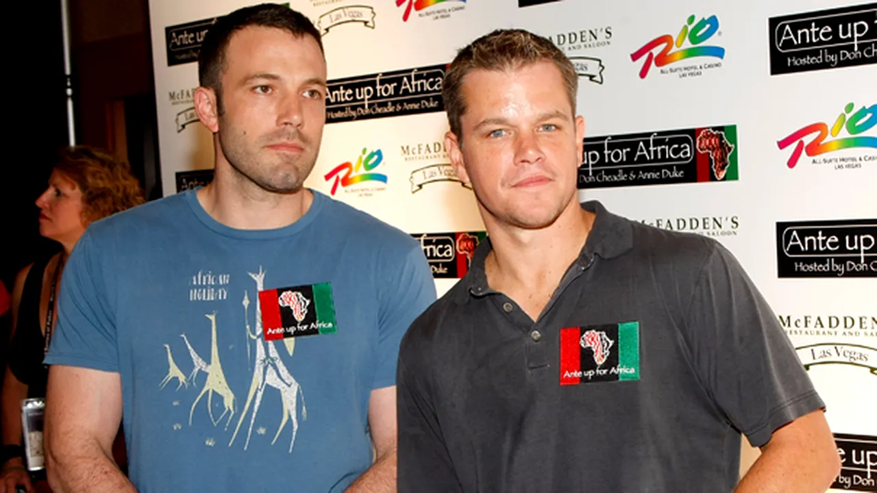 Ben Affleck şi Matt Damon, din nou împreună pe marele ecran
