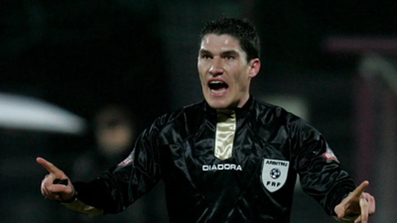 Istvan Kovacs va arbitra partida Steaua Bucureşti - Unirea Urziceni