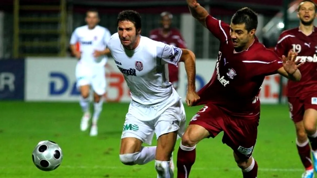 Rapid învinge CFR Cluj, scor 2-0, într-un meci din etapa a VII-a a Ligii I