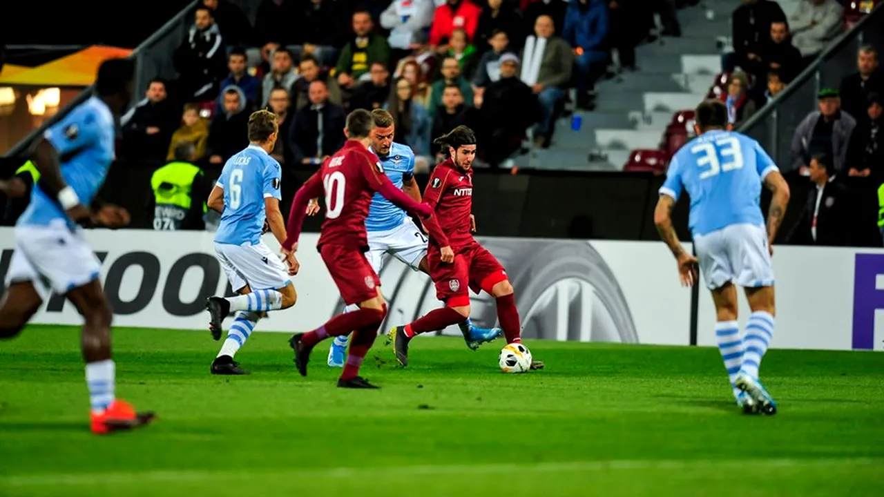 Acuzaţii grave după victoria lui CFR Cluj. Antrenorul lui Lazio: Penalty-ul lor nu trebuia acordat. Înfrângerile nu au fost meritate