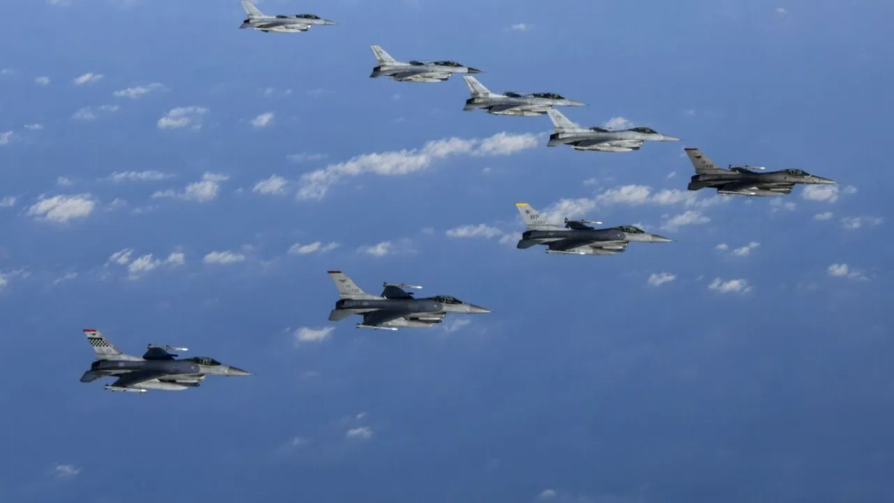 Coreea de Sud, SUA și Japonia organizează exerciții aeriene pentru a-și demonstra forța față de Coreea de Nord