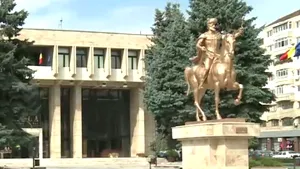 Construcţie din centrul Târgoviştei, blocată de descoperiri arheologice din timpul lui Matei Basarab