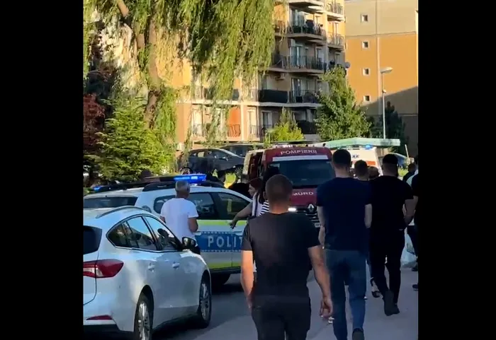 VIDEO Focuri de armă în cartierul Cosmopolis. O femeie ar fi murit după ce a fost împușcată de două ori