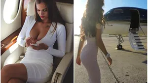 Viaţă de lux MIMATĂ la bordul unui avion privat. Cum să pari bogat pe internet  | GALERIE FOTO