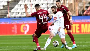CFR Cluj învinge pe Sepsi Sfântu Gheorghe şi securizează poziţia secundă în play-off-ul Superligii