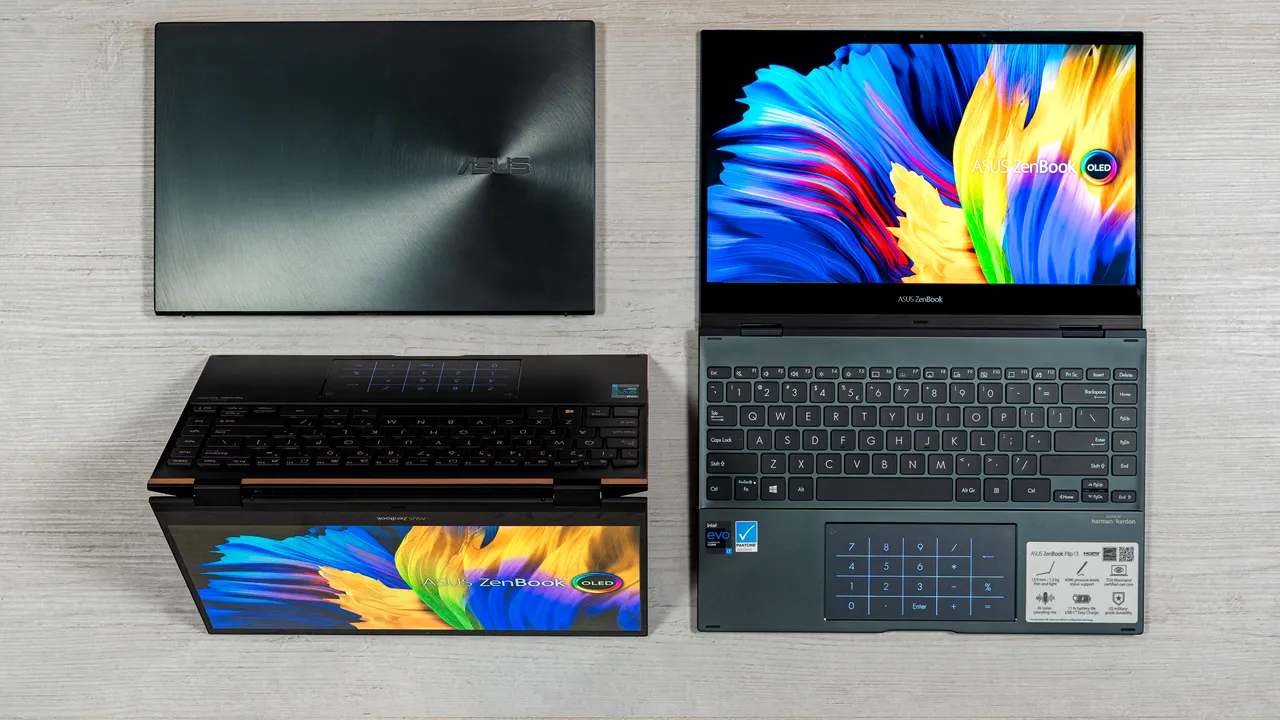 (P) ASUS ZenBook Flip 13 OLED – ecrane naturale, sănătoase, realiste, într-un laptop premium elegant, rabatabil la 360 de grade