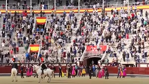 VIDEO Prima coridă organizată la Madrid de la începutul pandemiei