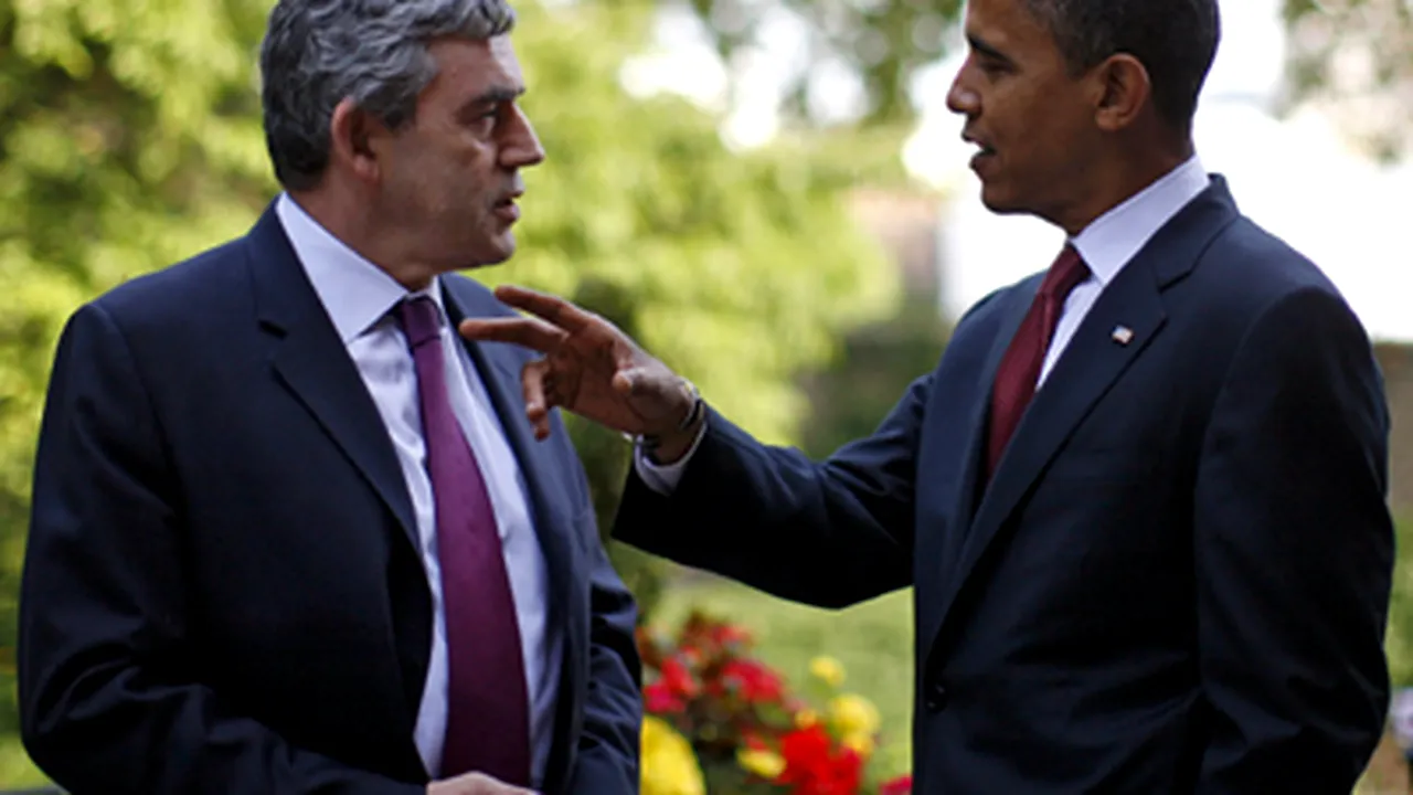 Gordon Brown: SUA au fost 