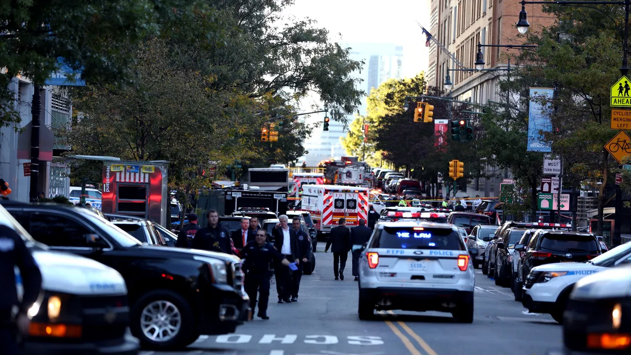 Atac la New York | Cel puţin opt morţi, după ce un individ a intrat cu maşina în trecători şi apoi a deschis focul, în Manhattan/ Cine sunt victimele/ Mesajul lui Trump | FOTO, VIDEO
