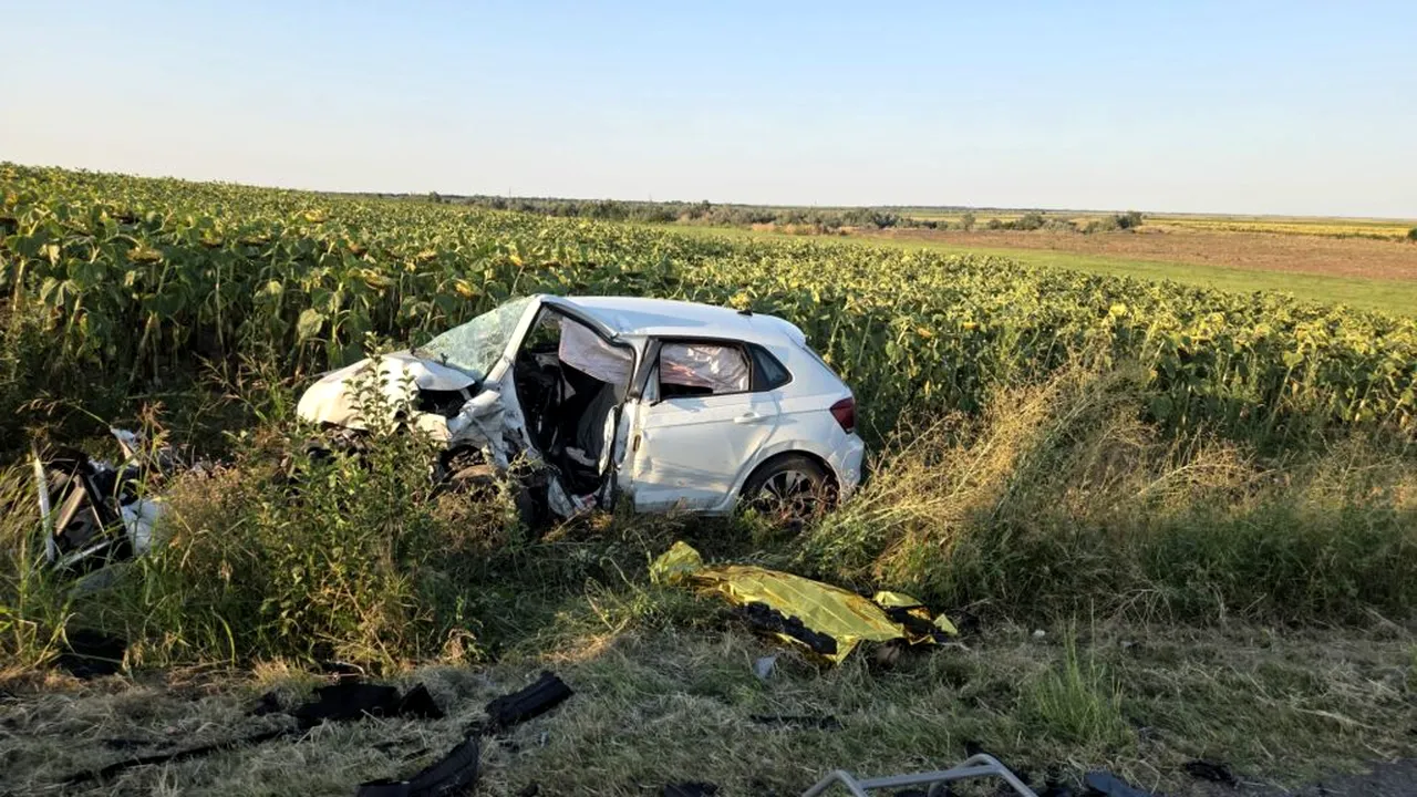Depășire riscantă în Brăila: doi oameni au murit și mai multe persoane au fost rănite