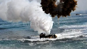 INCIDENT Coreea de Nord - Coreea de Sud: Mai multe obuze au fost lansate în apropierea unei nave sud-coreene