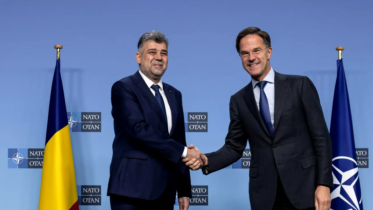 Ciolacu: Prima vizită oficială din 2025 a lui Mark Rutte va fi în România