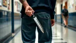 A intrat într-o școală și a înjunghiat un elev de 16 ani / Agresor de 18 ani, reținut de polițiști