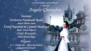 Angela Gheorghiu aduce Crăciunul în casele românilor, printr-un concert radiofonic, pe 24 decembrie
