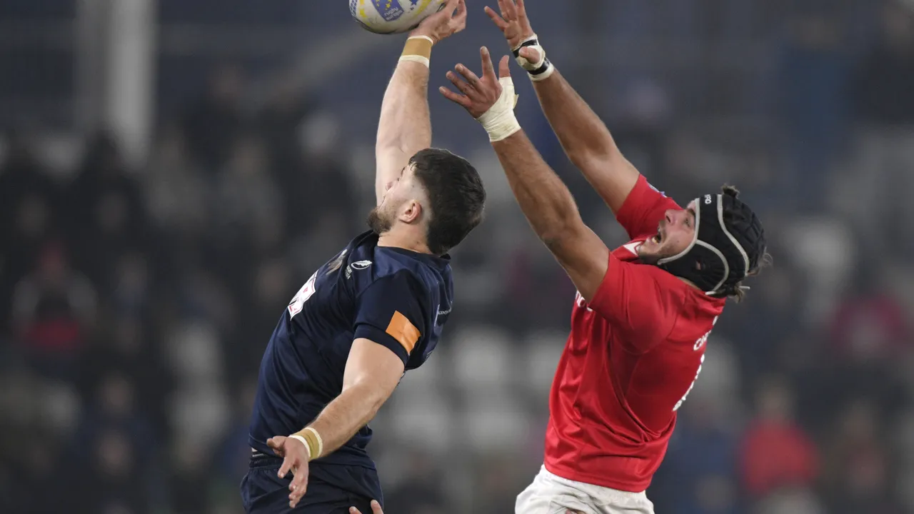 Naţionala României, surclasată de Portugalia, dar a obţinut calificarea în semifinalele Campionatului European de Rugby