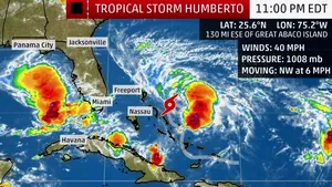 Humberto, o nouă furtună tropicală, se îndreaptă spre Bahamas. Posibil să se transforme în uragan