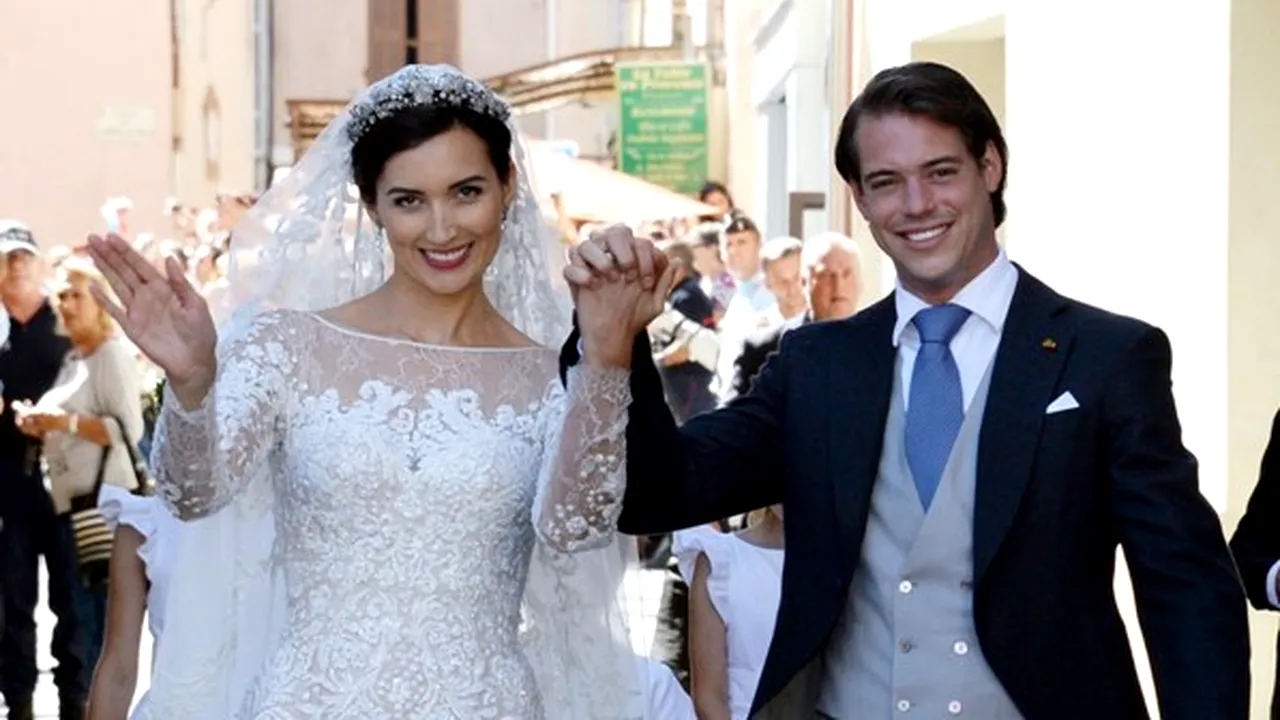 Prinţul Felix al Luxemburgului s-a căsătorit religios în Franţa - FOTO