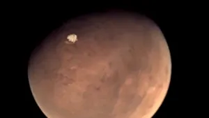 Cum se învârte planeta Marte în jurul axei sale - VIDEO