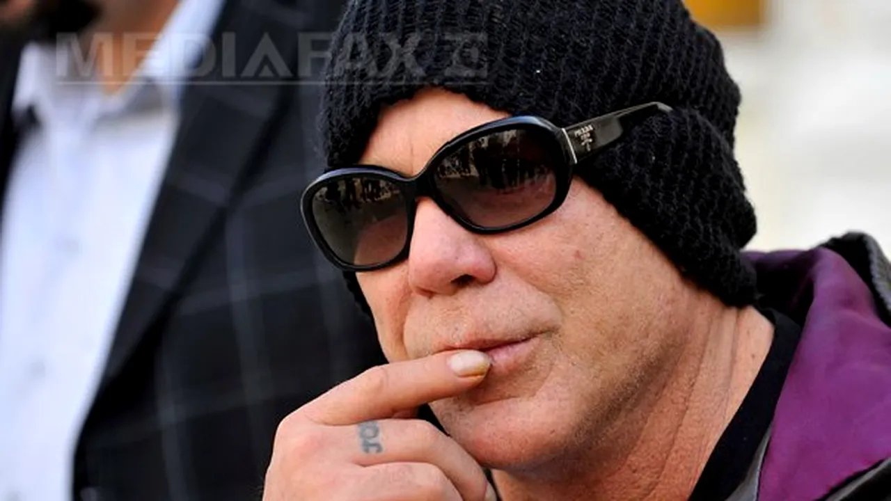 Mickey Rourke: Îmi place stilul lui Lucian Bute