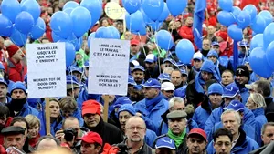 Proteste în Belgia: Zeci de mii de oameni contestă măsurile de austeritate