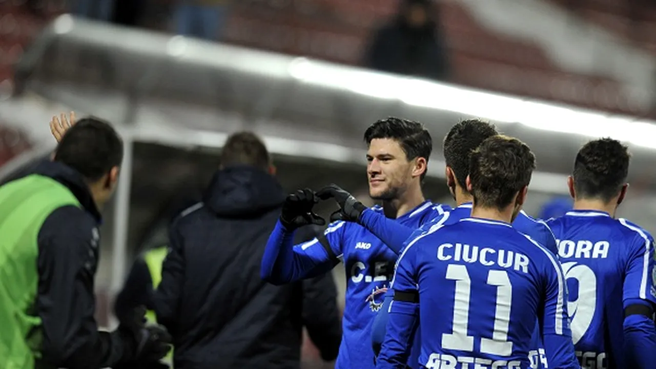ASA Tg. Mureş - Pandurii Tg. Jiu, scor 0-1, în etapa a 24-a din Liga 1. Săpunaru a marcat