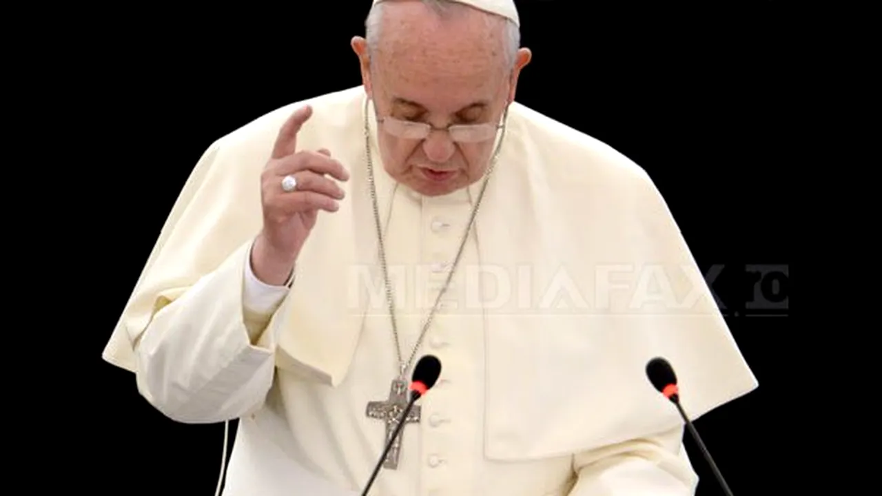 Papa Francisc avertizează în Consiliul Europei cu privire la 