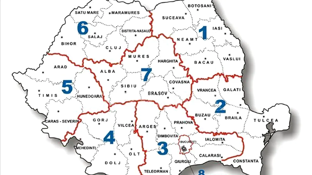 Autorităţile din Prahova pregătesc steagul viitoarei regiuni Muntenia. O fundaţie face deja propuneri