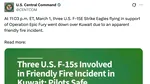 Pentagonul recunoaște că trei avioane de luptă ale SUA au fost doborâte din greșeală de Kuweit