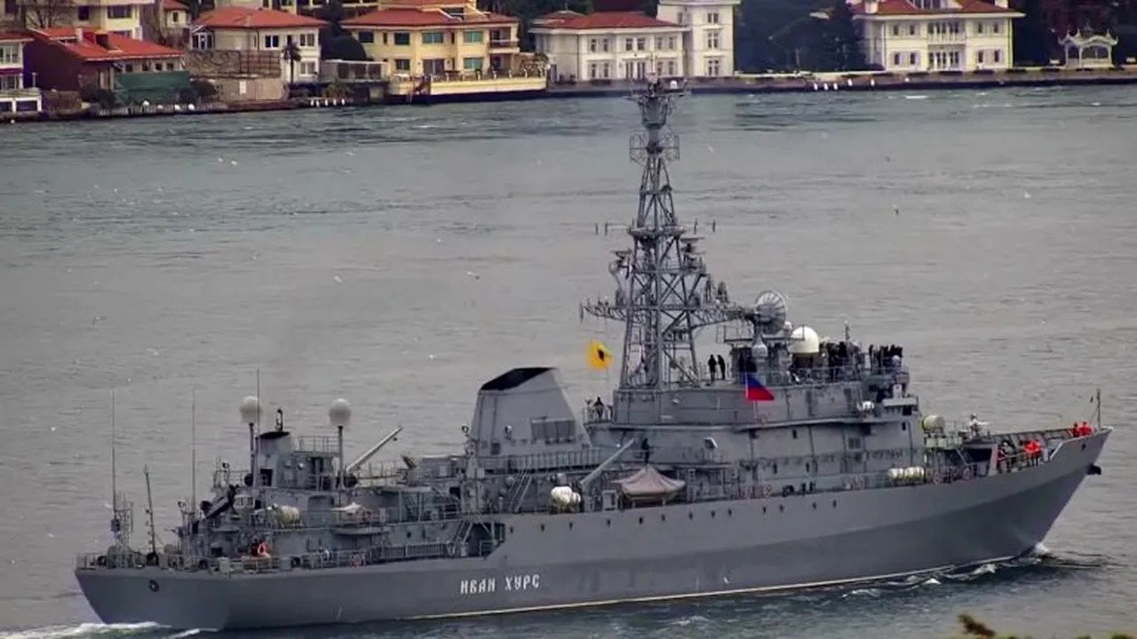 Navă militară rusă, vizată de un atac atribuit Ucrainei, în sudul Mării Negre