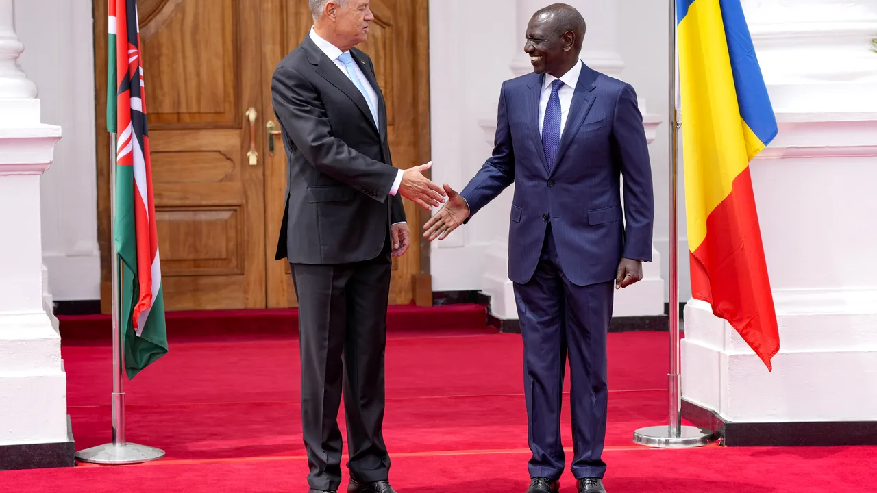 Iohannis: Kenya, un exemplu de stabilitate politică şi de tranziţie democratică în Africa de Est