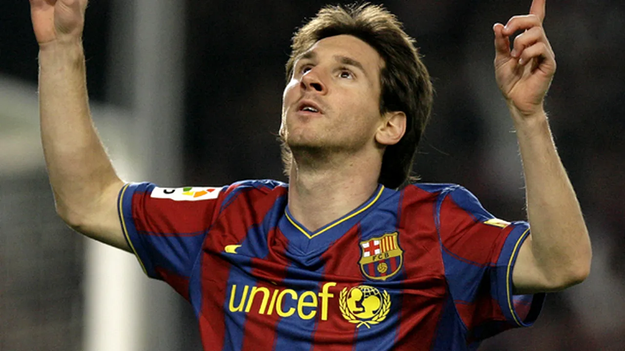 Lionel Messi a câştigat Balonul de Aur