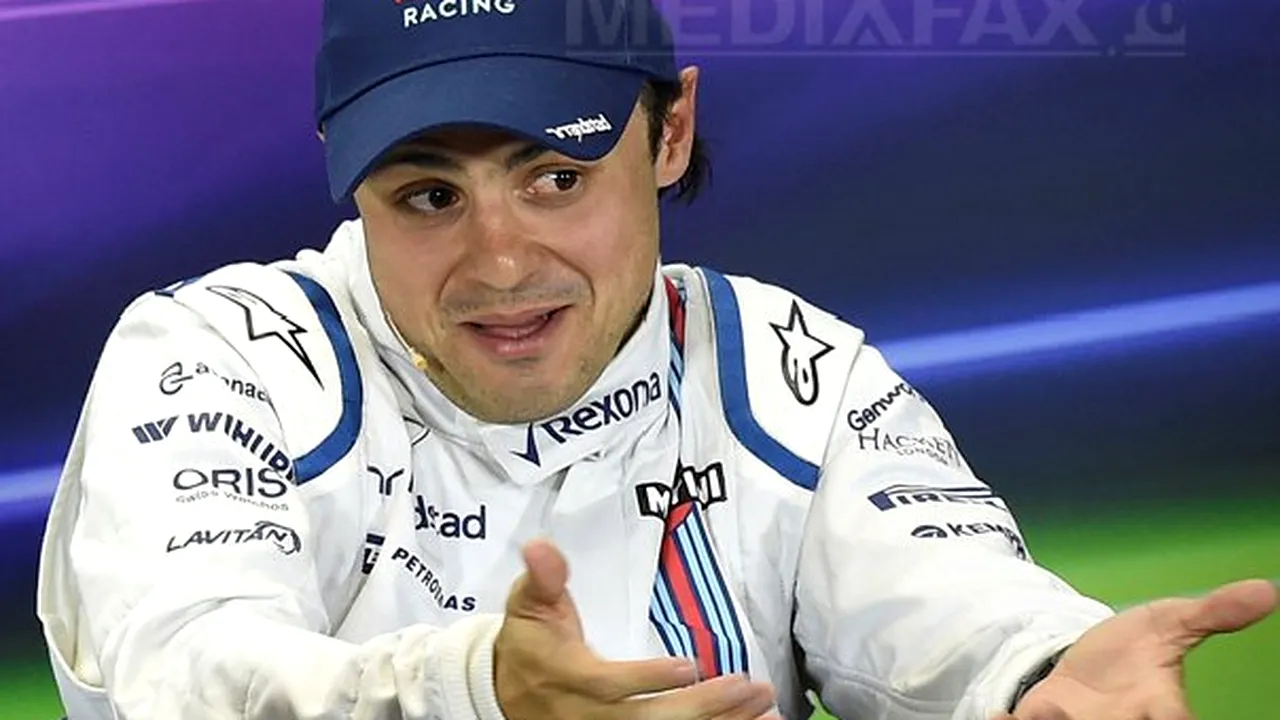 Felipe Massa crede că Mercedes furnizează un motor mai slab echipei Williams