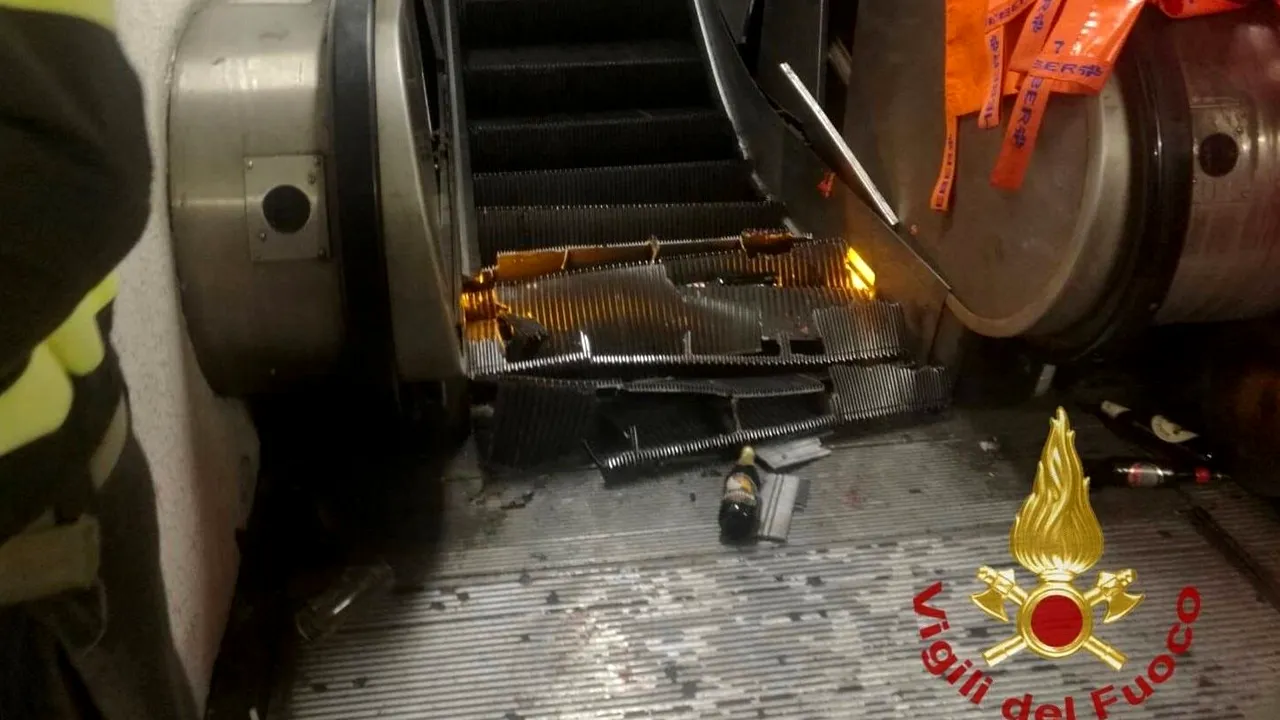 Zeci de persoane au fost rănite în Italia, după PRĂBUŞIREA unei scări rulante la metroul din Roma. Posibila cauză a accidentului | VIDEO