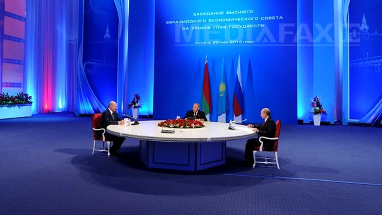 Uniunea Economică Eurasiatică, formată la 1 ianuarie, intenţionează să dialogheze cu UE