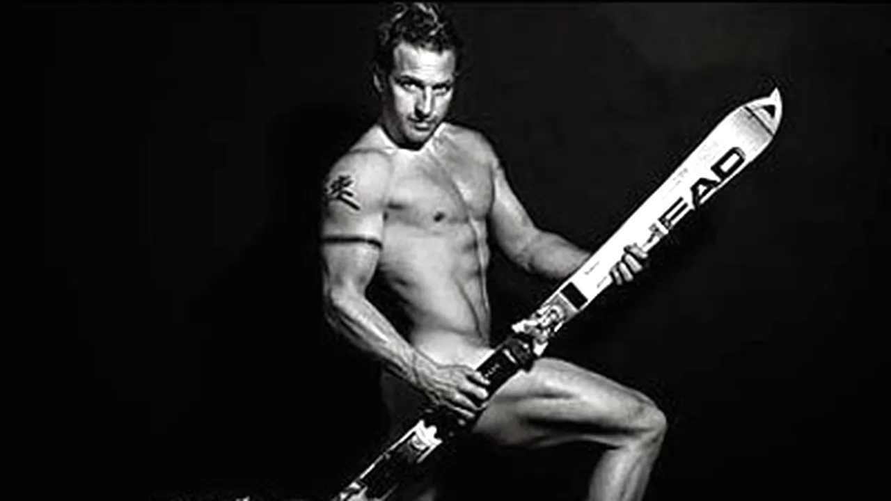 A pozat nud pentru a strânge fonduri de participare la JO 2010