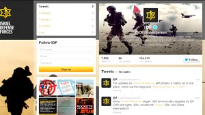 Reţeaua Twitter, folosită în războiul de propagandă dintre Israel şi Hamas
