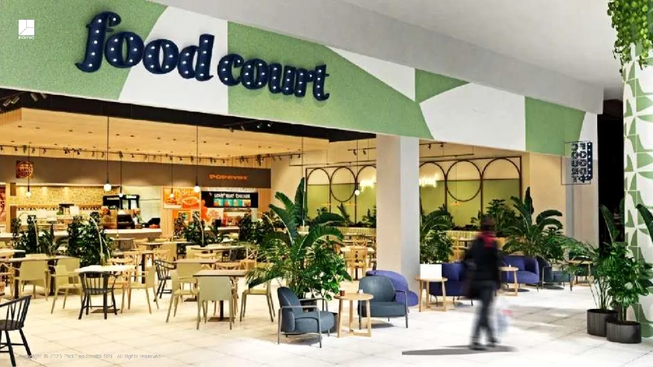 NEW ERA Park Oradea: Centrul comercial se reinventează, cu food court şi mix de branduri noi