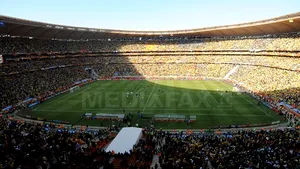 Stadionul pe care s-a jucat finala CM-2010 a rămas fără lumină din cauza unui hoţ de cablu electric
