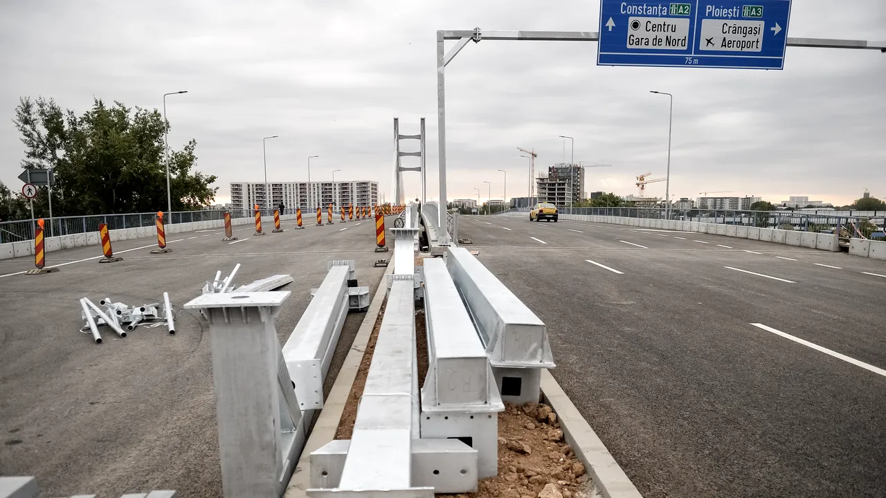 Impresiile şoferilor după lansarea pasajului Ciurel: era mai uşor cum era înainte, drum normal