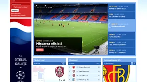 Oţelul Galaţi, vicecampioană în Liga Campionilor paginilor web
