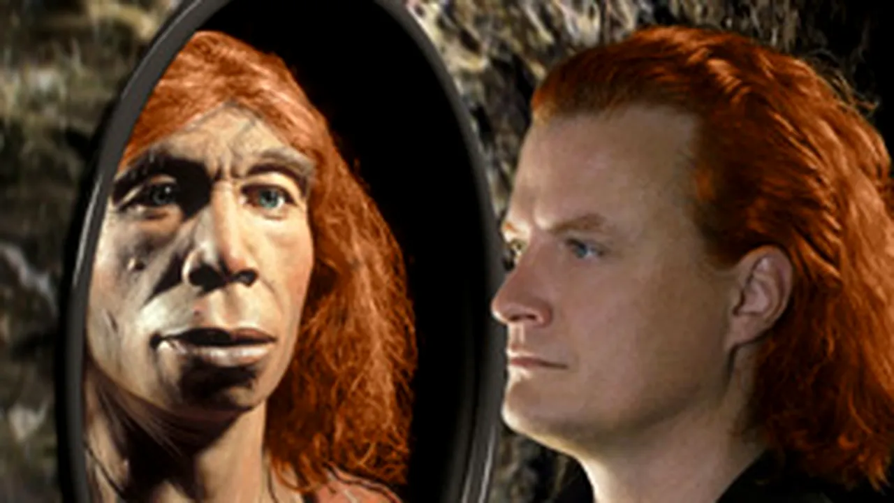 Oameni de Neanderthal, cu părul roşcat şi pielea albă