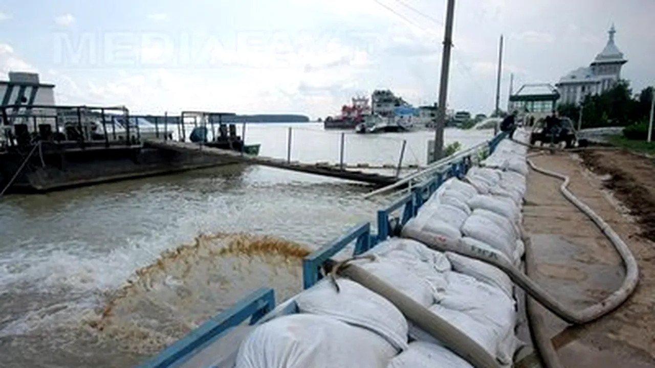 Danube Level In SE Romania Decreases, Galati City No Longer Under Flood Alert