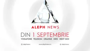 BREAKING NEWS! EXISTĂ ALEPH NEWS! Canalul de ştiri emite din 1 septembrie 