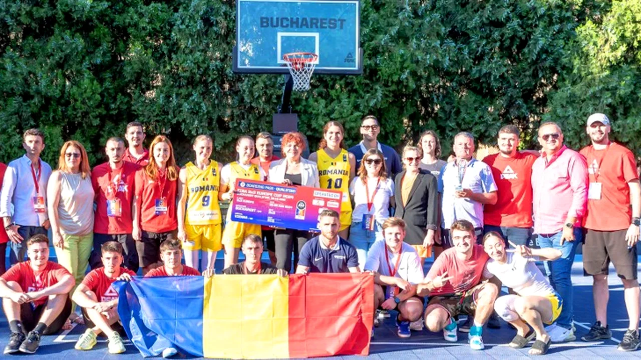 România s-a calificat la Campionatul European de baschet feminin 3x3 - FIBA 3x3 Europe Cup